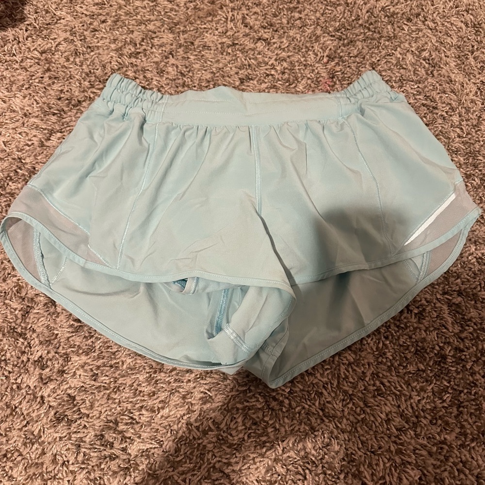 lululemon athletica Light Blue Athletic Shorts